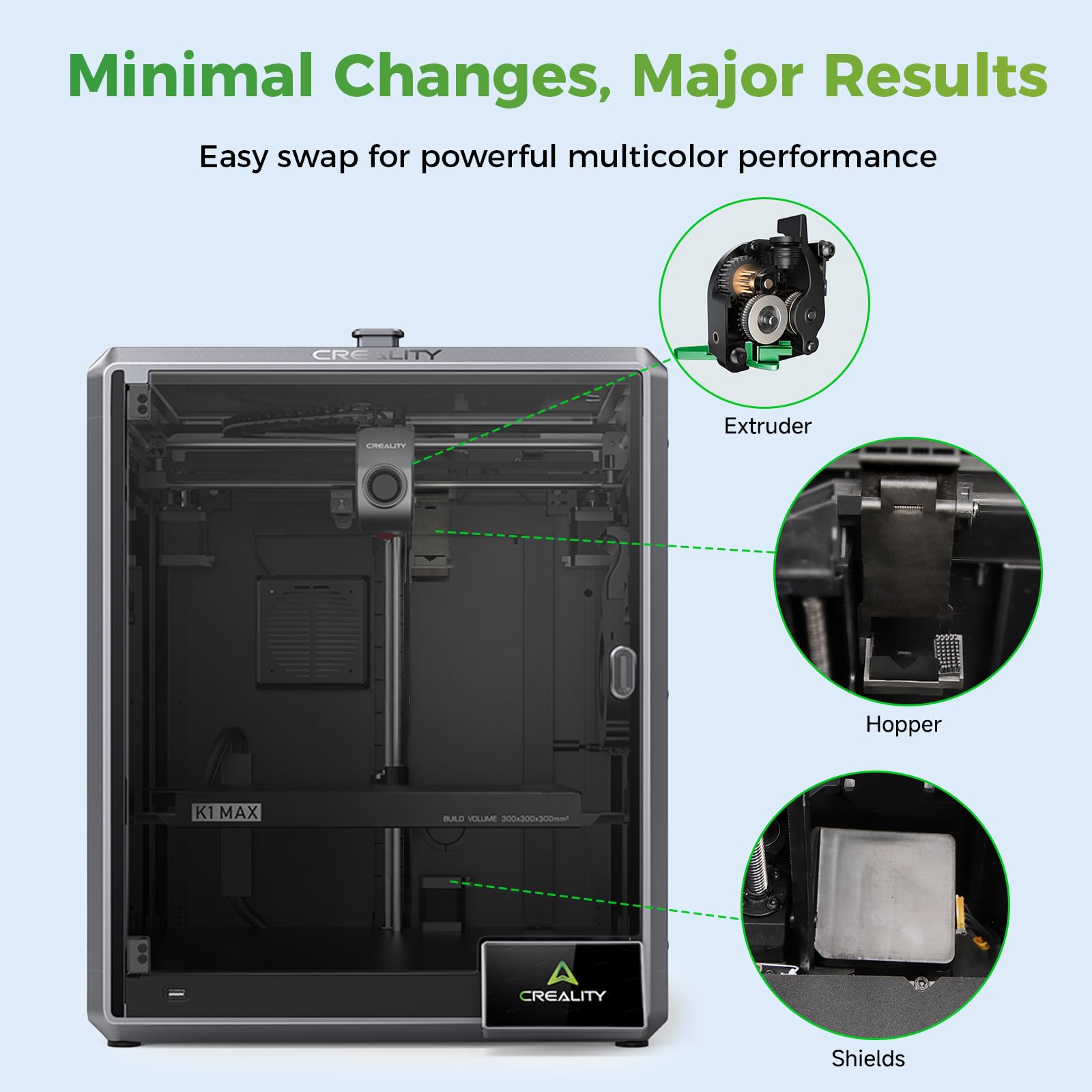 Amazon.co.jp: 公式Creality K1シリーズアップグレードキット、CFS付き