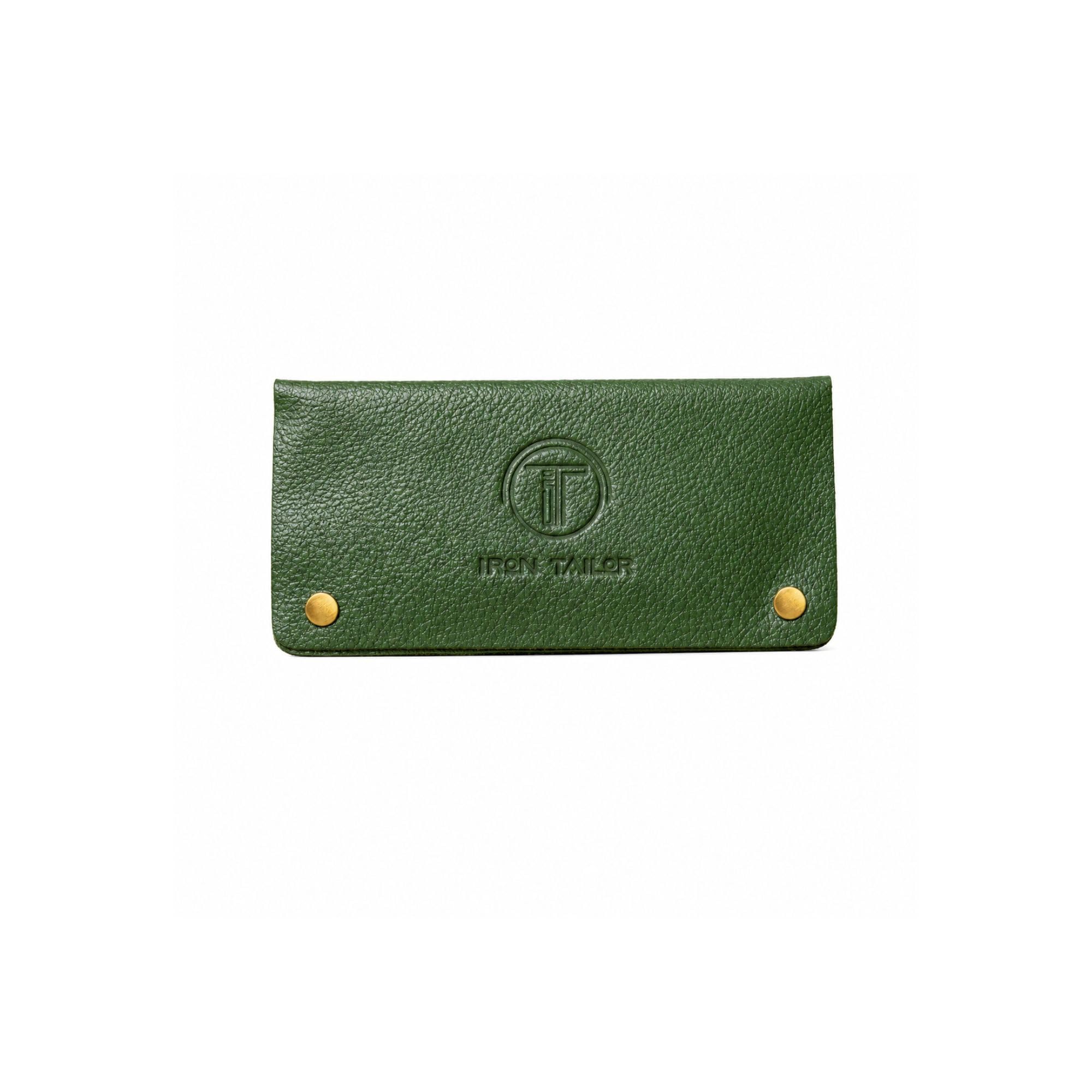 Genuine Leather Ladies Wallet for Women RFID Blocking Long Clutch Cash Wallet Card Holder Coin Pocket Multiple Card Slots Zip Closure Gift for Women (Green)-image-35
