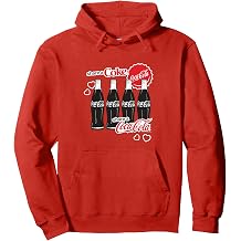 Coca-Cola Share A Coke With Classic Bottle Art Pullover Hoodie