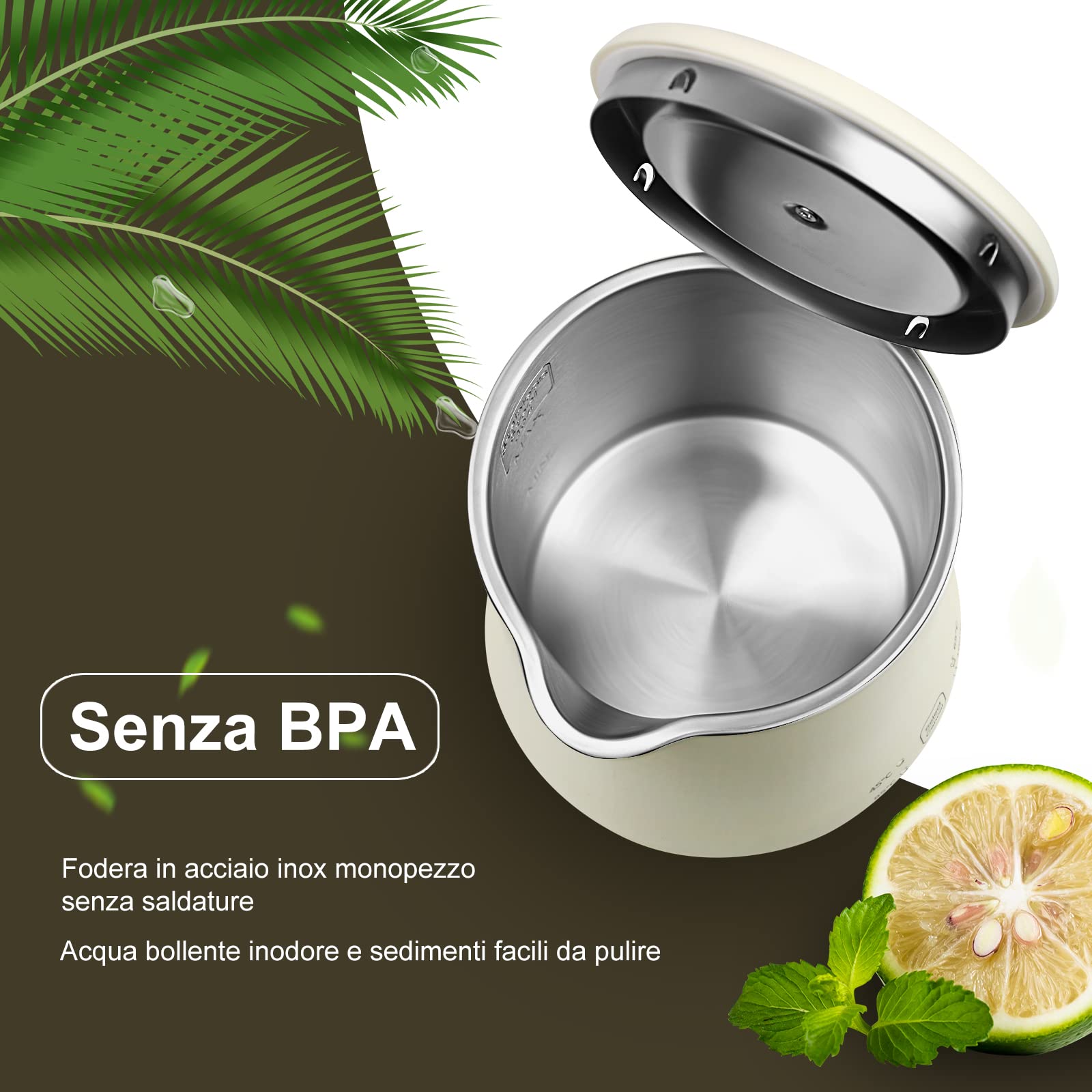 Termos Portatile Senza Fili Per Riscaldare Latte In Viaggio - 270ml, Temperatura Regolabile 37-70°C, Autonomia 6 Ore - Foto 2