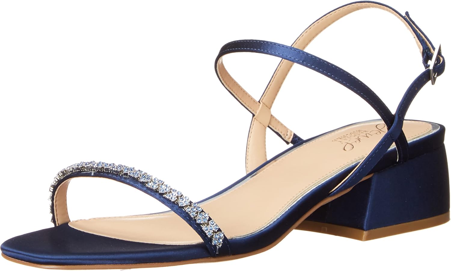 Jewel Badgley Mischka Aaliyah Block Heel Sandal