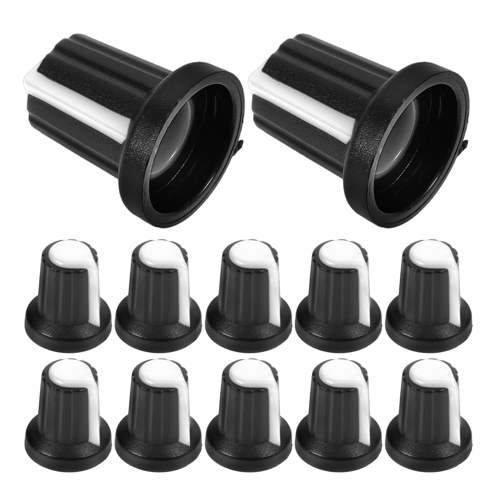 Levemolo Professional Instrument Control Knobs 20pcs Potentiometer Knobs for Guitar Bass Easy to Install