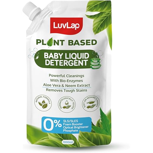 LuvLap Plant Based Baby Laundry Detergent 1000ml