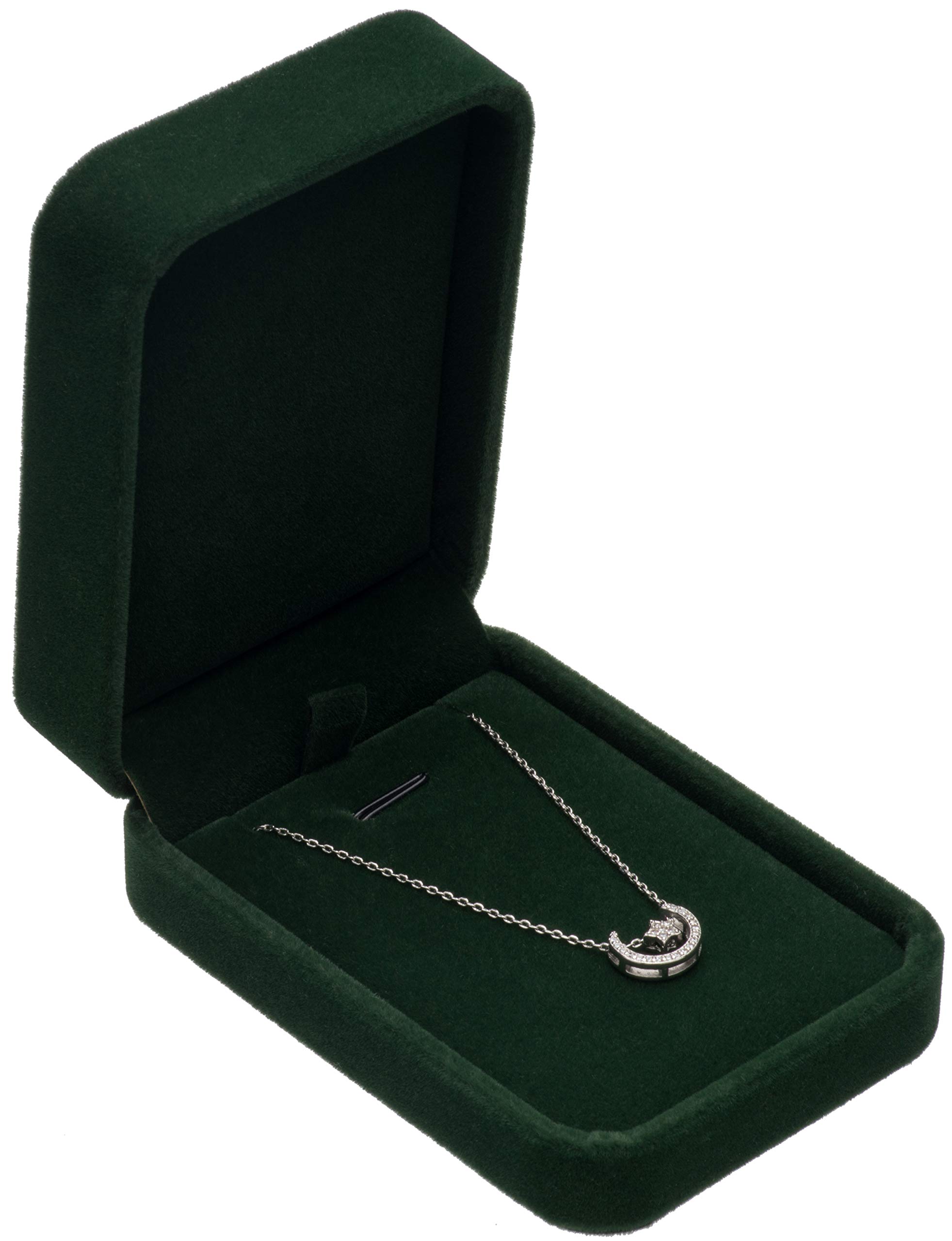 Amazon.co.jp: クラシックベルベットジュエリーギフトボックスケース