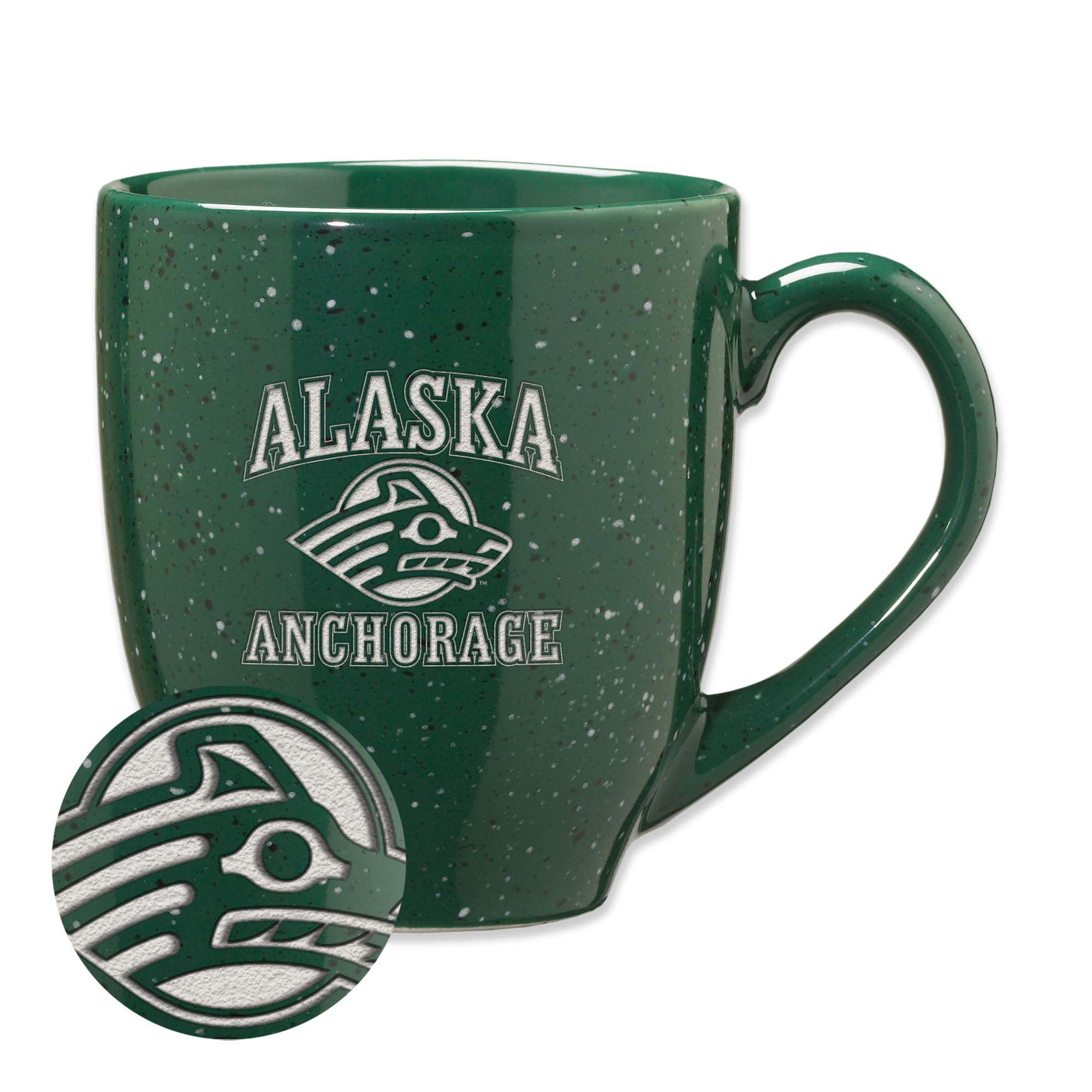 Tasse à café en céramique Alaska Anchorage Seawolves de 473 ml
