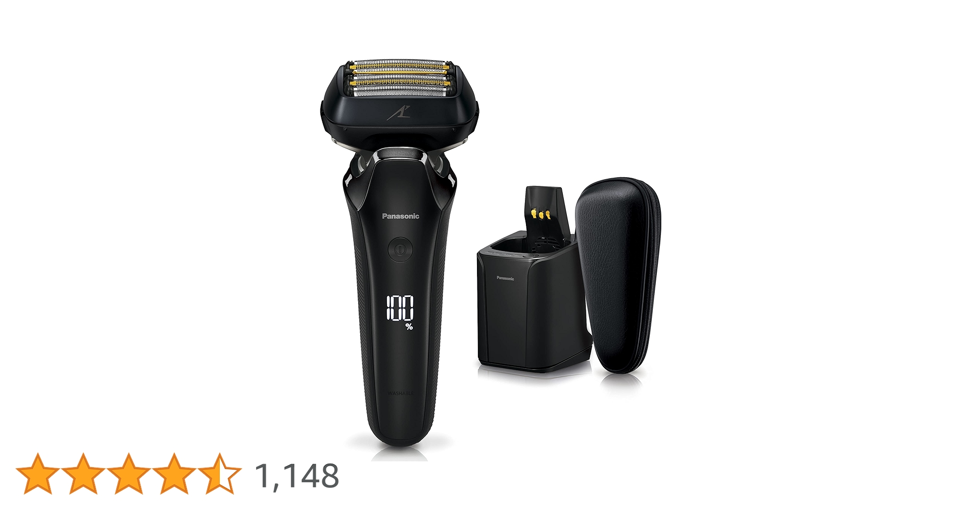 Amazon | パナソニック ラムダッシュPRO メンズシェーバー 6枚刃 洗浄