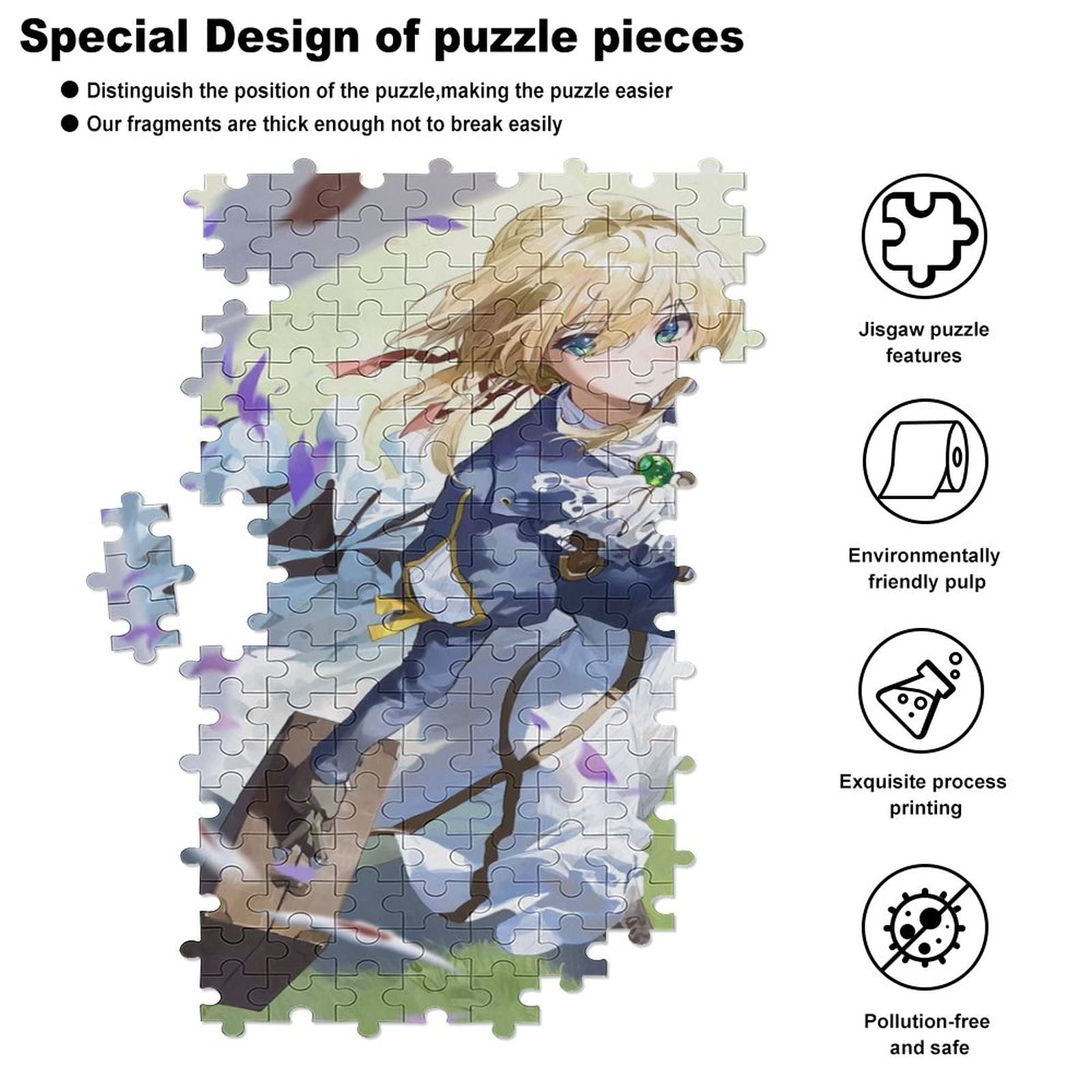 Amazon.co.jp: ヴァイオレットエヴァーガーデン パズル ジグソーパズル