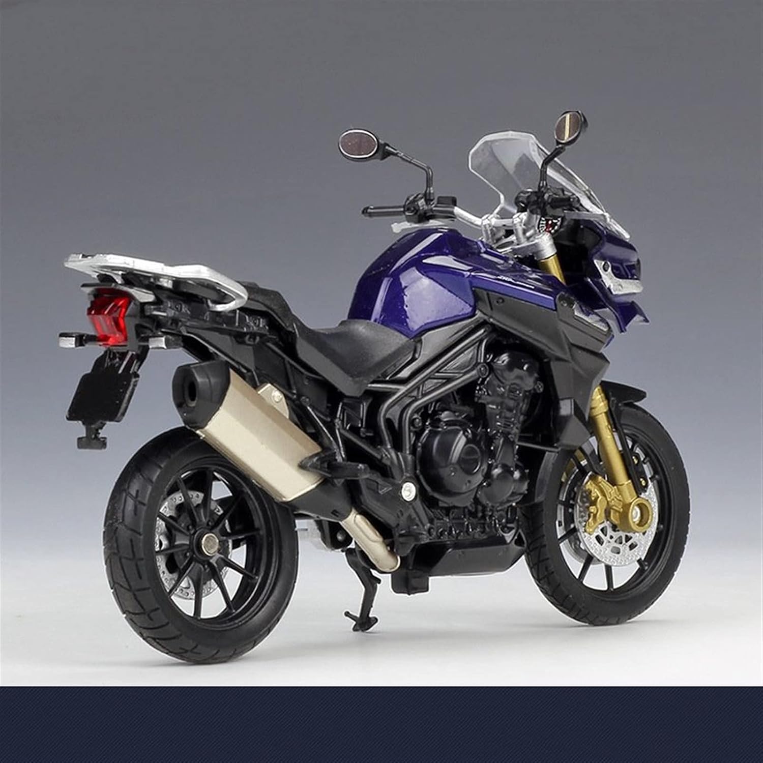 HTASFCI Motorcycle Model for Triumph Tiger Explorer 1:18 Die Cast Vehicles Collectible Hobbies Motorcycle Model Locomotive