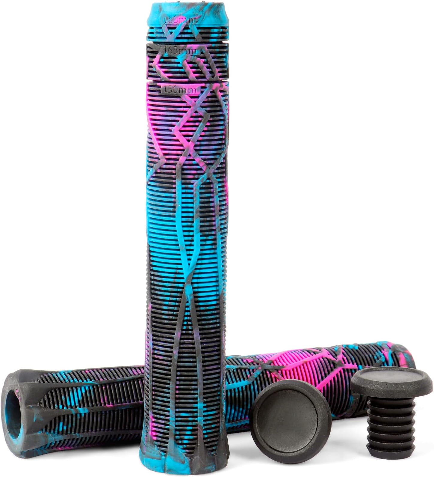 Limit Pro Scooter Grips Soft Longneck 150/165/180mm with Easy Cutting Lines for Pro Trick Scooters and BMX Handlebars
