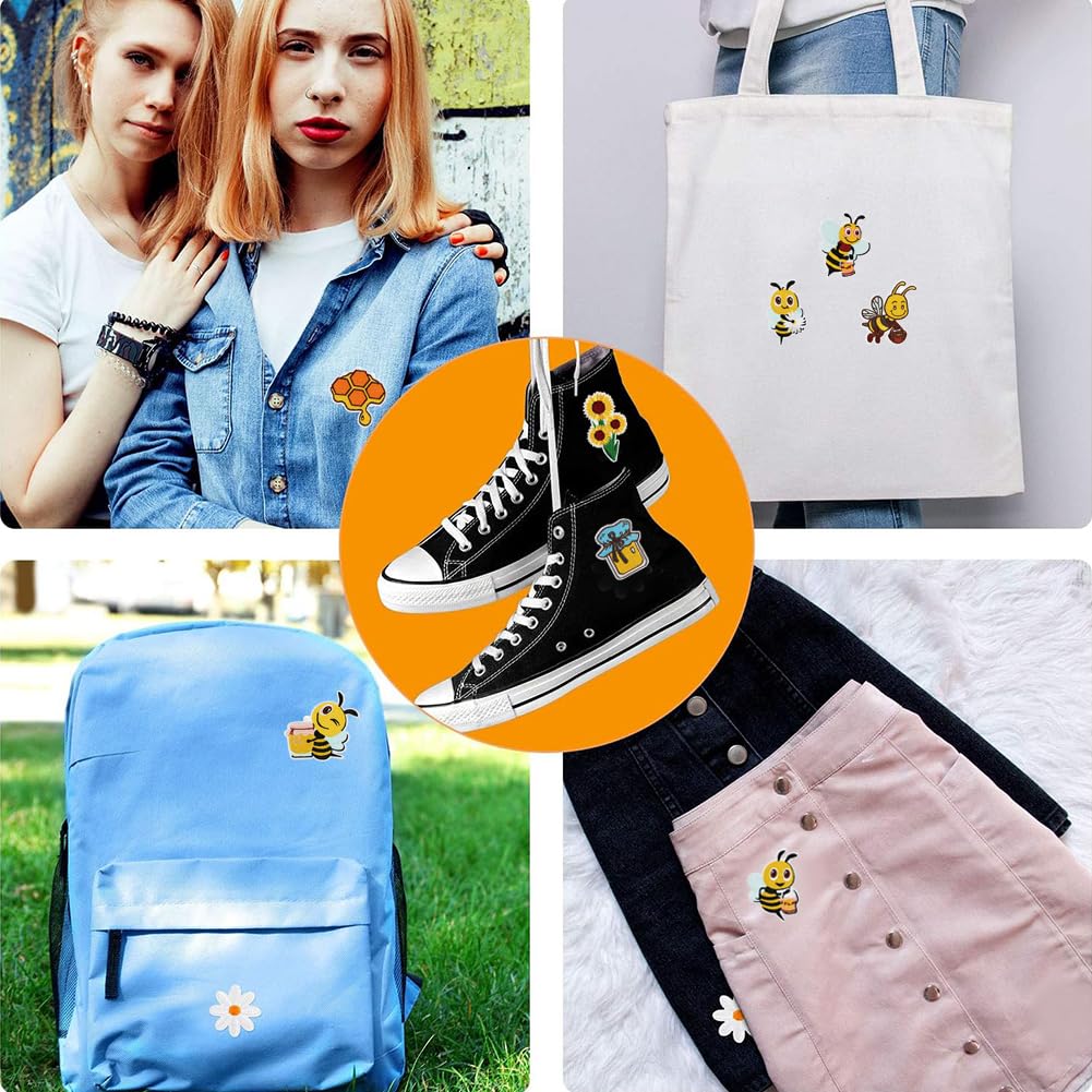 Patchs Thermocollants Capybara - 8 Pièces Motifs Animaux Pour Customiser T-shirt, Jean, Sacs