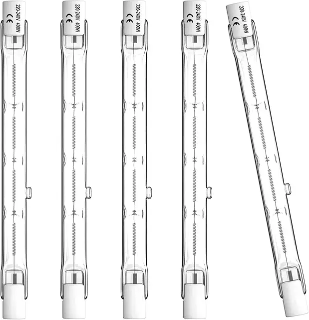 Lampadina Alogena R7s 400W 118mm Dimmerabile - Illuminazione Sicurezza