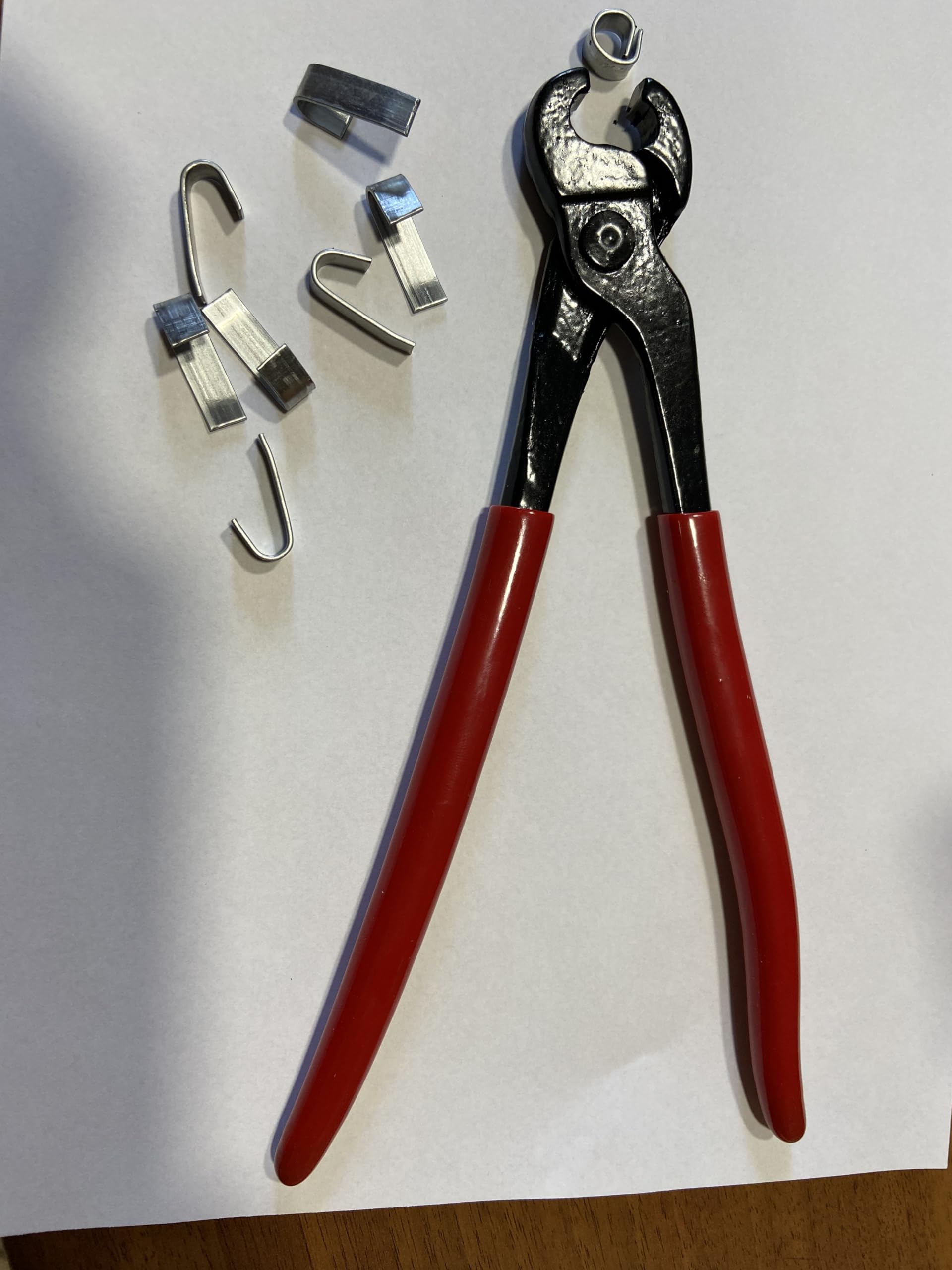 PINZA 6 MM PER GANCI DI GIUNZIONE RETE METALLICA GABBIA GABBIE ALLEVAMENTO