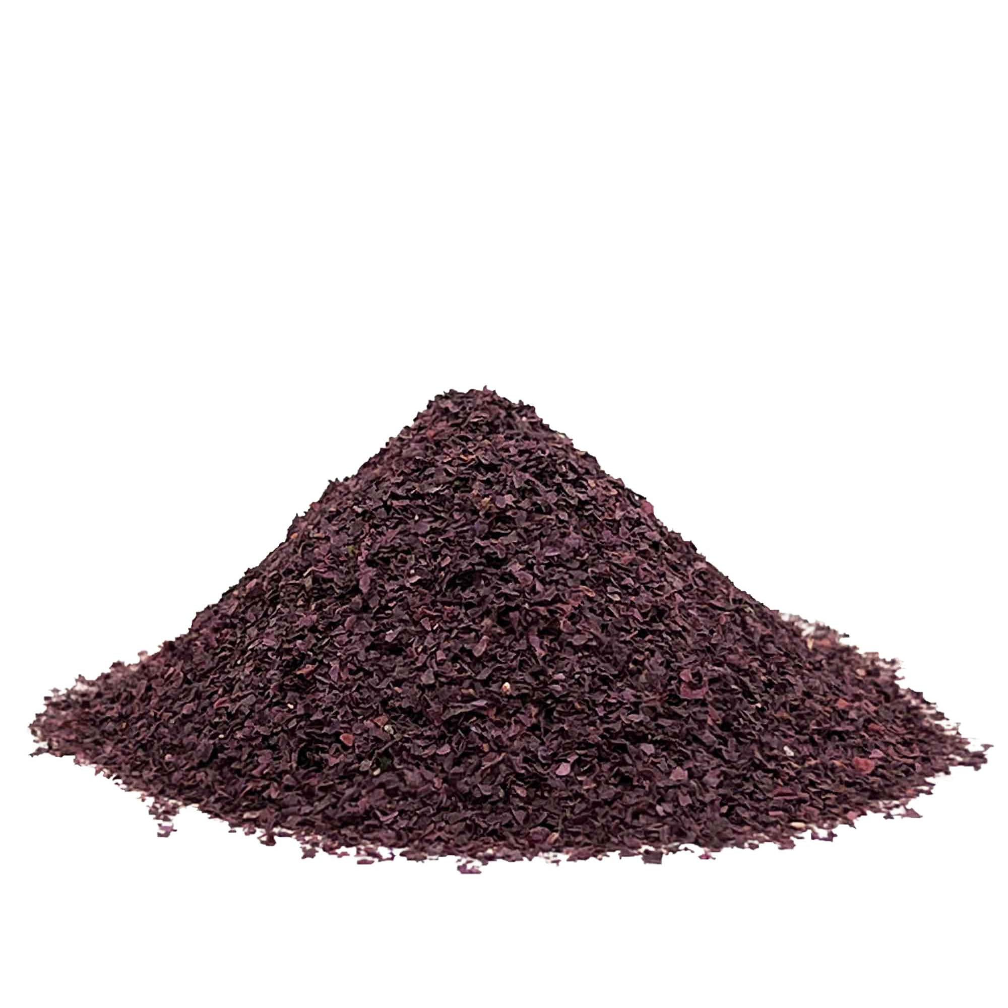 Bio Alga Dulse Copos 2 mm | 50 g de Atlántico Norte | Palmaria palmata es rica en vitamina B12 | ALGALICIOUS Algas irlandesas silvestres y recolectadas manualmente