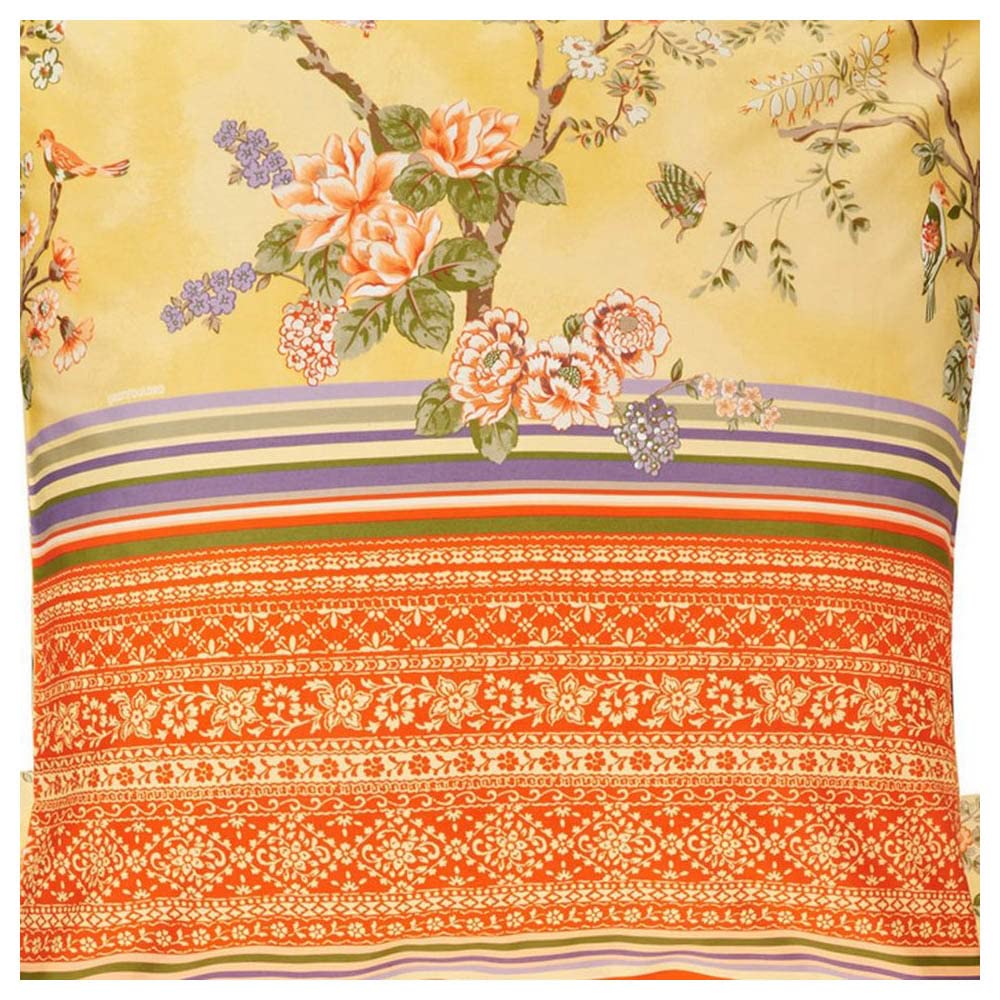 Produktbild von Bassetti Plaid Pallanza O1 Aus Bauwolle Ako-Satin In Der Farbe Orange