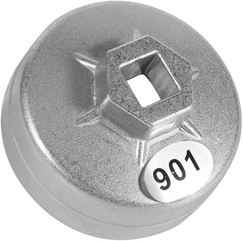 Miniatura 7 de Llave de tapón de filtro de aceite, 2.559in, 14 flautas, herramienta de eliminación de tapón de filtro de aceite para Fengshen, Nissan, Bluebird,