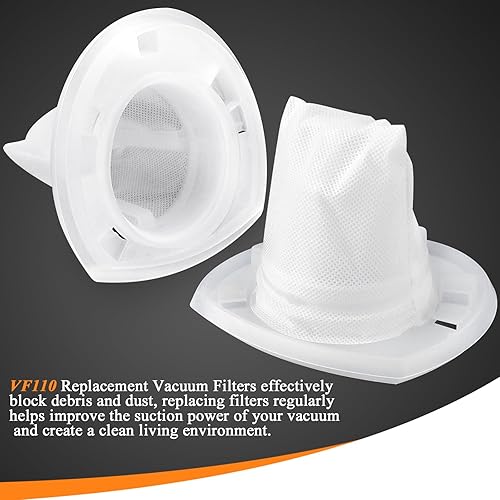 Miniatura 3 de Blutoget-Fit - Filtro de repuesto CHV1410L HHVI315JO42 VF110 para herramientas eléctricas Black&Decker -VF110 Aspiradora de mano inalámbrica CHV1510