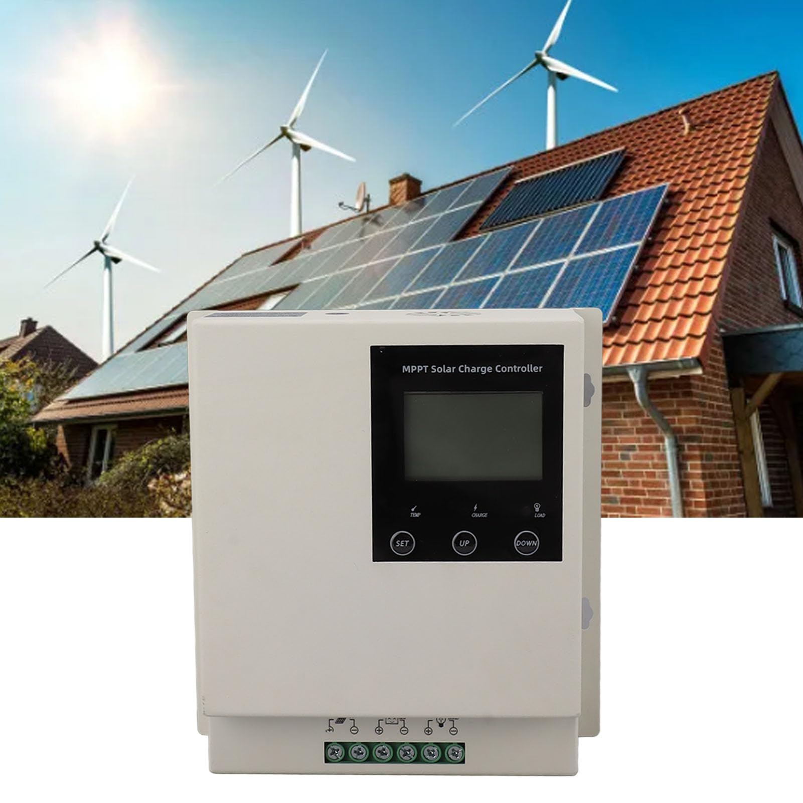 Regolatore di carica solare, regolatore di carica solare MPPT per camper (12V24V20A)