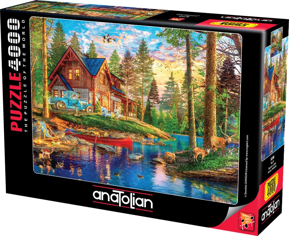 Image of Anatolian Puzzle - Summer Cabin, 4000 Piece Puzzle, #5206