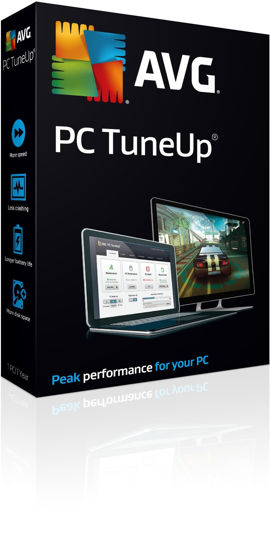 AVG PC TuneUp 2015 (4 Drużyna, 1 lat)