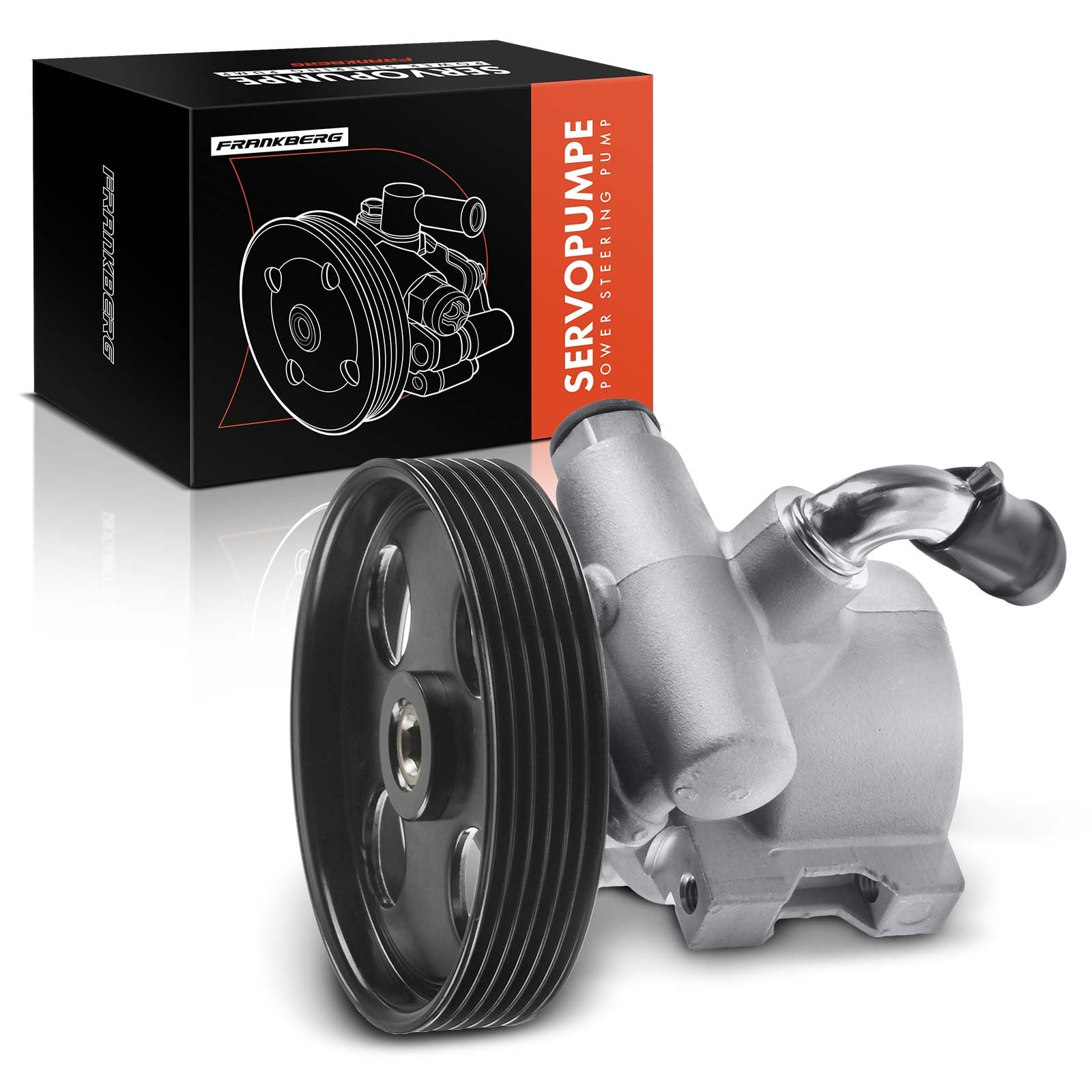 Frankberg Bomba de la dirección asistida Compatible con ZX N2 405 II Break 4E C25 Bus 280 290 C25 Furgoneta 280 290 405 II 4B Replace# 4007.5C