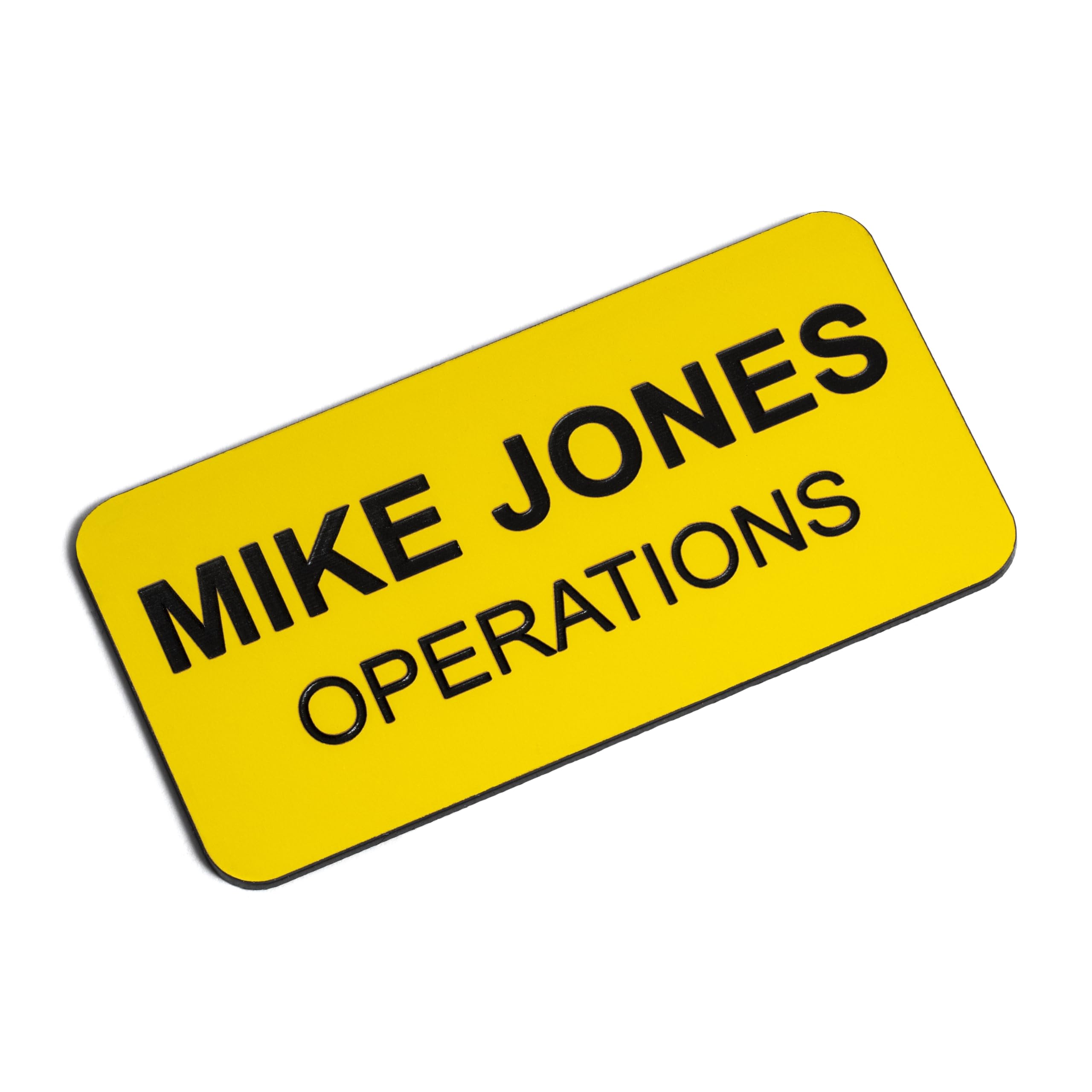 Providence Engraving Custom Engraved Name Tags, Personalized Name Tag