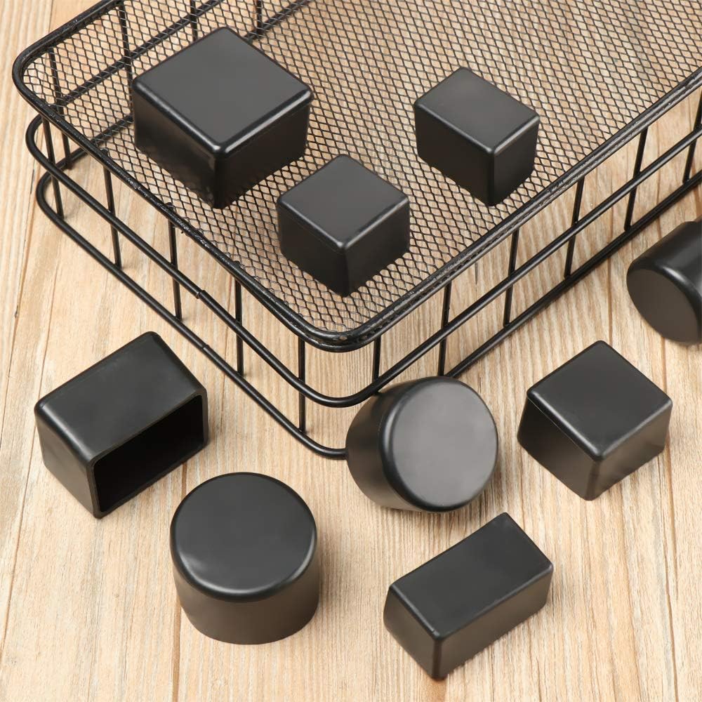 Silicone Non-Slip Furniture Feet Pads, 4pcs Round Leg Caps - Keep Floors Safe from Scratches, Quiet Noise Reduction(Rectangle-30x40mm)