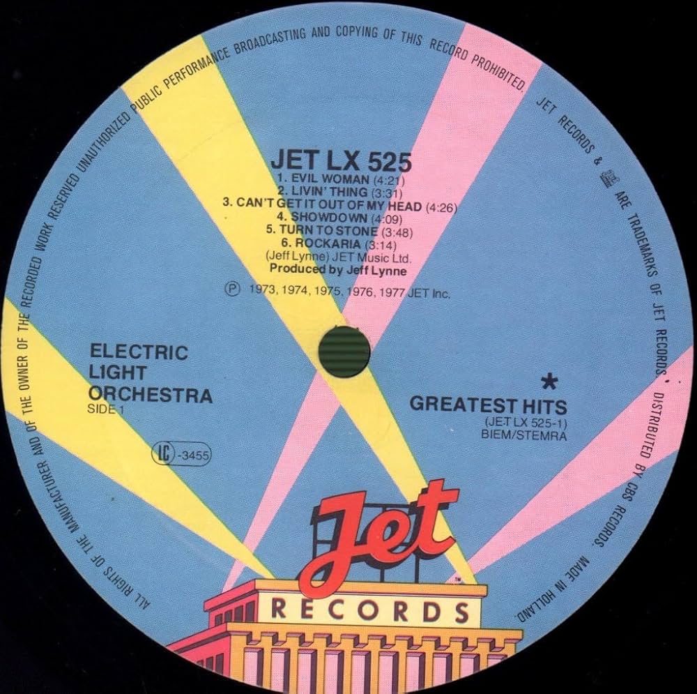 E.L.O グレイテスト・ヒッツ (LPレコード) Electric Light Orchestra – ELO's Greatest Hits – Vinyl (LP