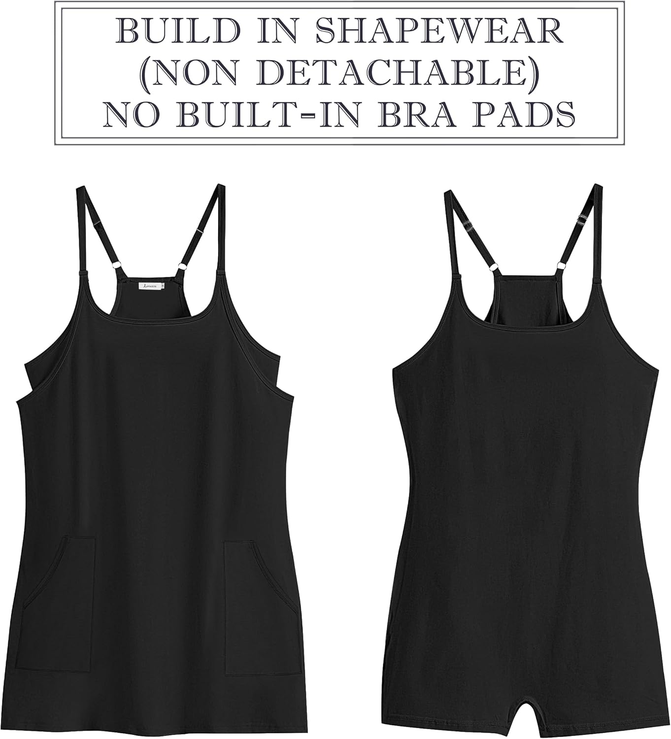 ANRABESS Womens Summer Dresses Athletic Tennis Workout Active Mini Romper Dress Built in Shorts 2026 Beach Vacation Clothes - Image 3