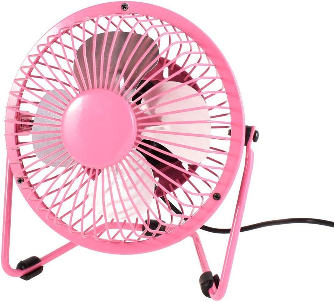 USB Desk Personal Fan, table fans,clip on fan,2 in 1 Applications, Strong Wind, 2 in
