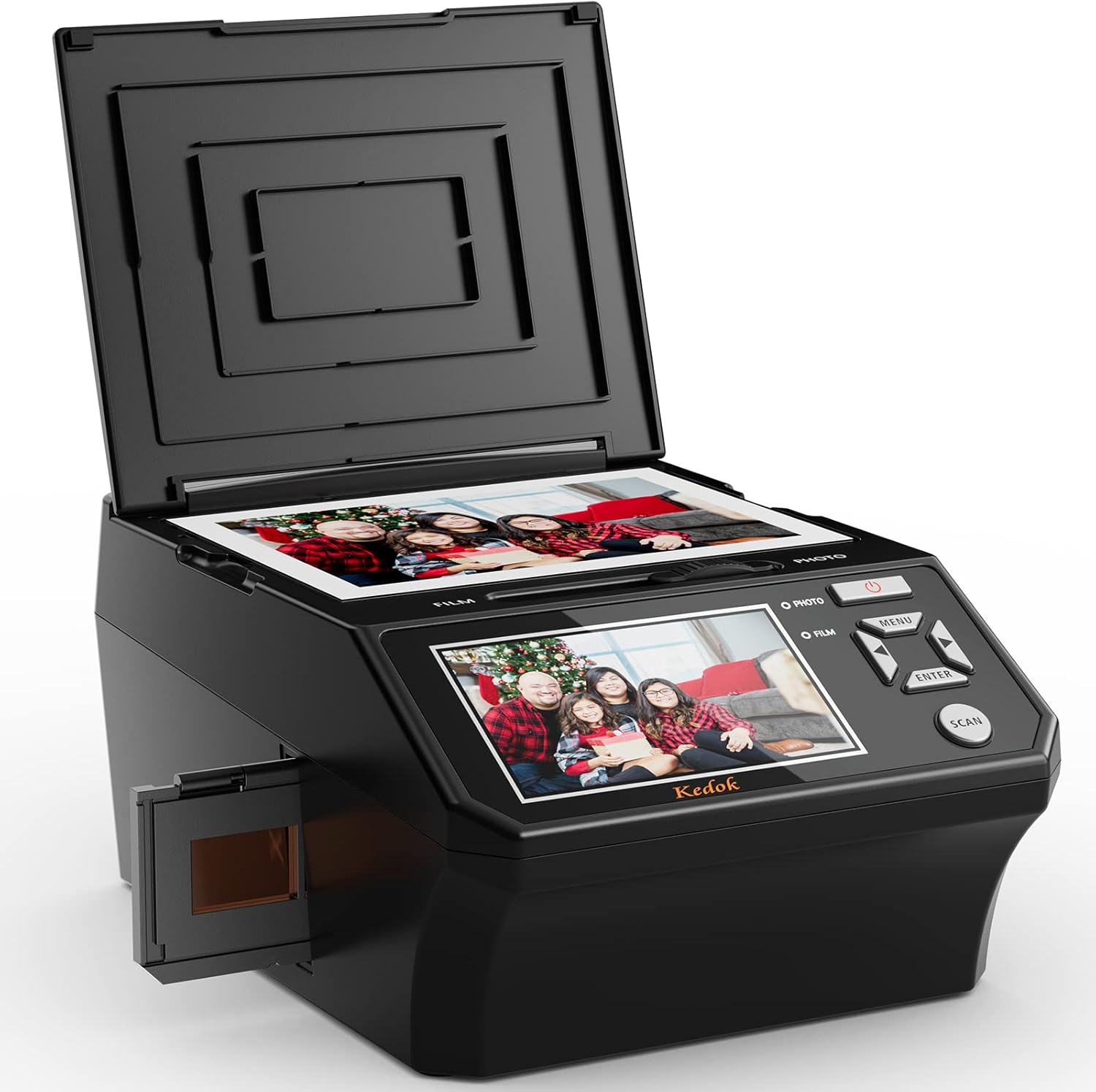 HD 22 MP Photo & Scanner de Diapositives et Négatifs 35 mm,110 Films