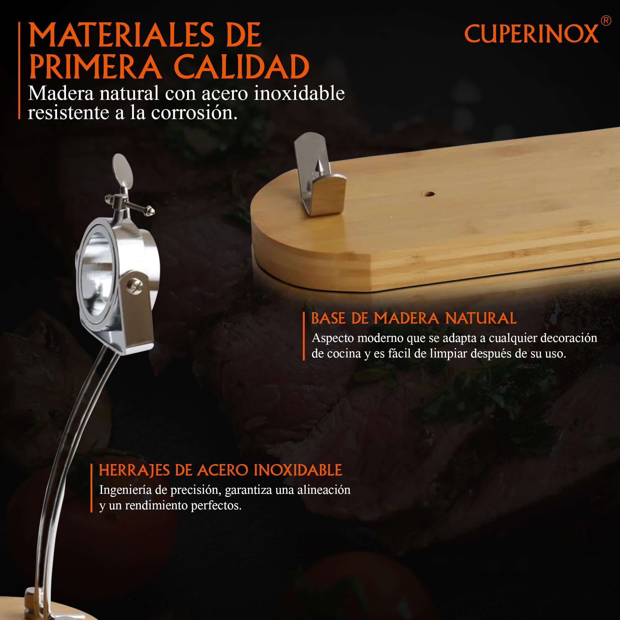 Jamonero | Jamonero Giratorio | Tabla Cortar Jamon | Jamoneros Profesional | Jamonero Plegable | Tabla Jamon | Cortador de Jamon