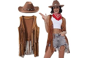 Complete Western Cowgirl Costume Set for a Bold and Spirited Look