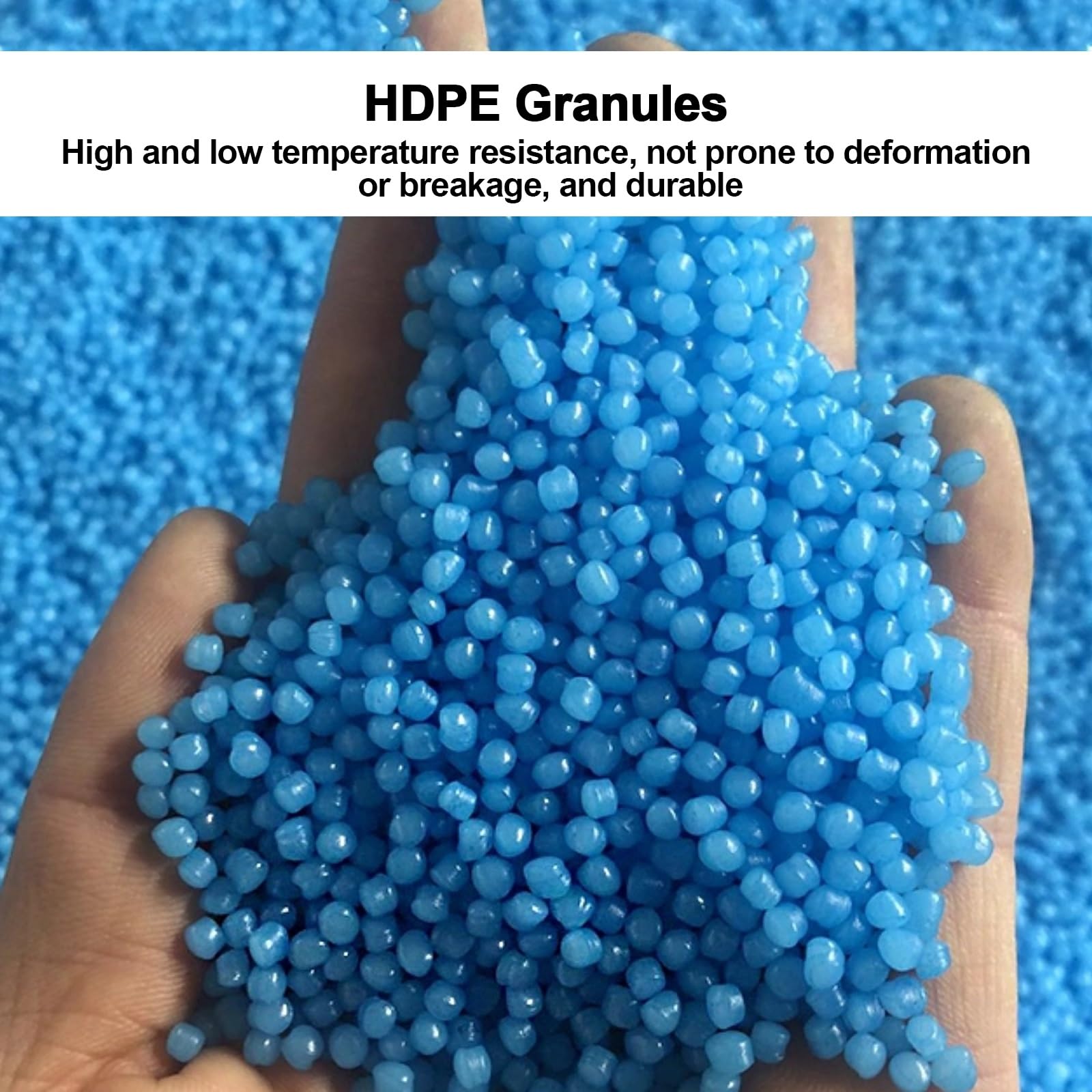 Pallet impilabili in plastica leggera HDPE resistente all'umidità, capacità di carico statica, ideale per garage, magazzini, cantine, magazzini, cantine, stoccaggio (blu, 40 x 40 x 10 cm)