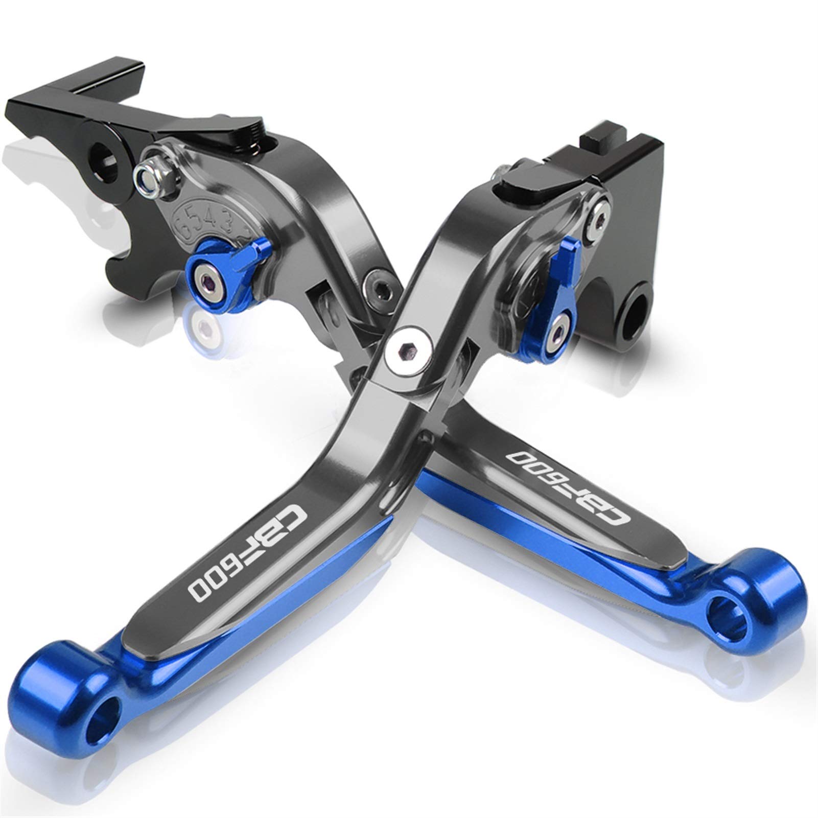 Leva Della Frizione Del Freno Moto Manopole Manopole Del Freno Leve Di Frizione Per Hon & da CB600F CB600 F CB 600F CB 600 F 2007-2013 2012 2011 2010 2009 2008 (Colore : S)