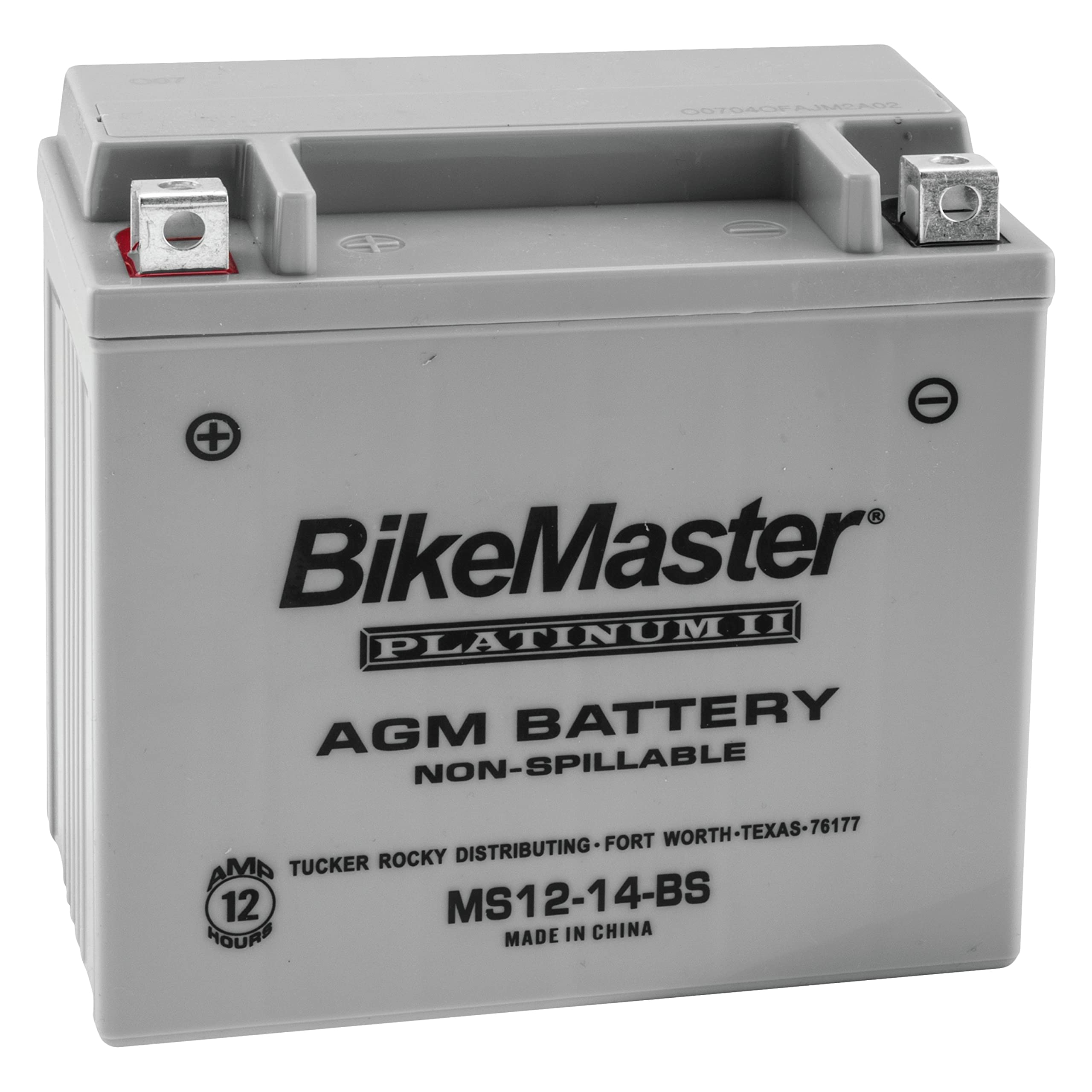 Amazon.com: BikeMaster Platinum Batteries MS12-14-BS : Automotive