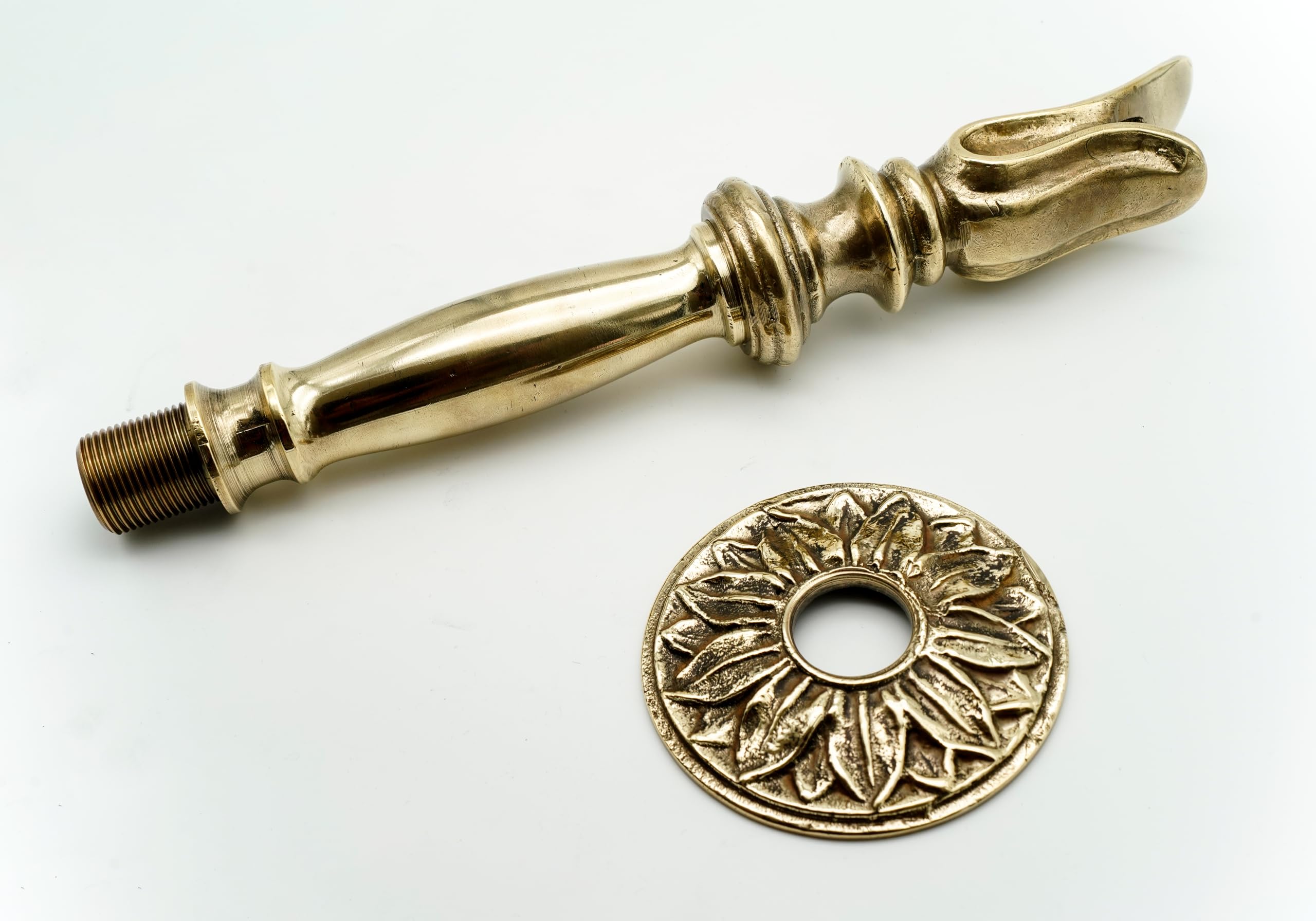 L'Artistica F.LLI PERINCIOLI | Grifo de salida continua de 3/4 pulg M, salida de latón para fuentes de columna o de pared, 310 mm