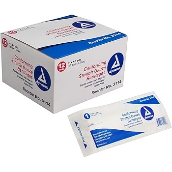 gauze bandage sterile conforming yd