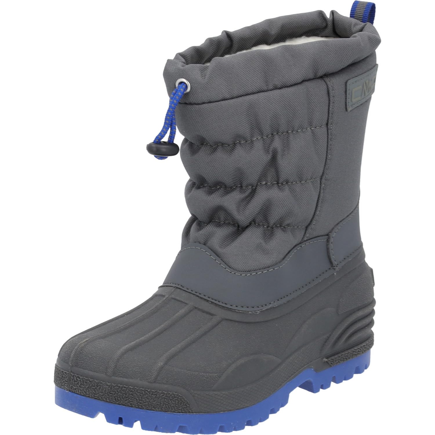 CMP Kids Hanki 3.0 Boots-3Q75674-J, Snow Boot, Grey-Royal, 27 EU, Grey Royal