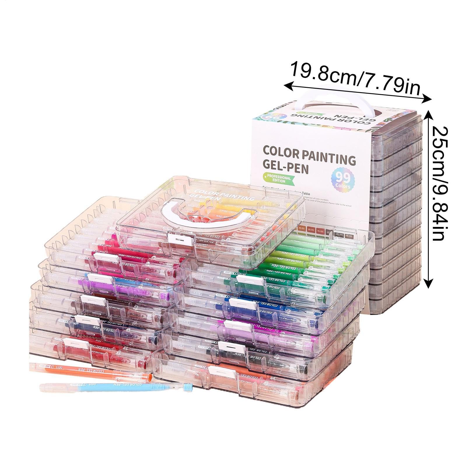 Bolígrafos de gel, secado rápido, punta fina, escritura fluida, bolígrafos de tinta de gel suministros de papelería | Para y adultos, dibujo, scrapbooking, colorear, tarjetas de felicitación