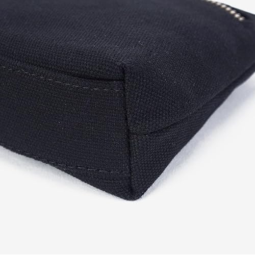 Vista 8 de Bolsa de nailon para pulseras de maquillaje, bolsa de pulseras impermeables con bolsillo con cremallera, bolsa para tarjetas de crédito