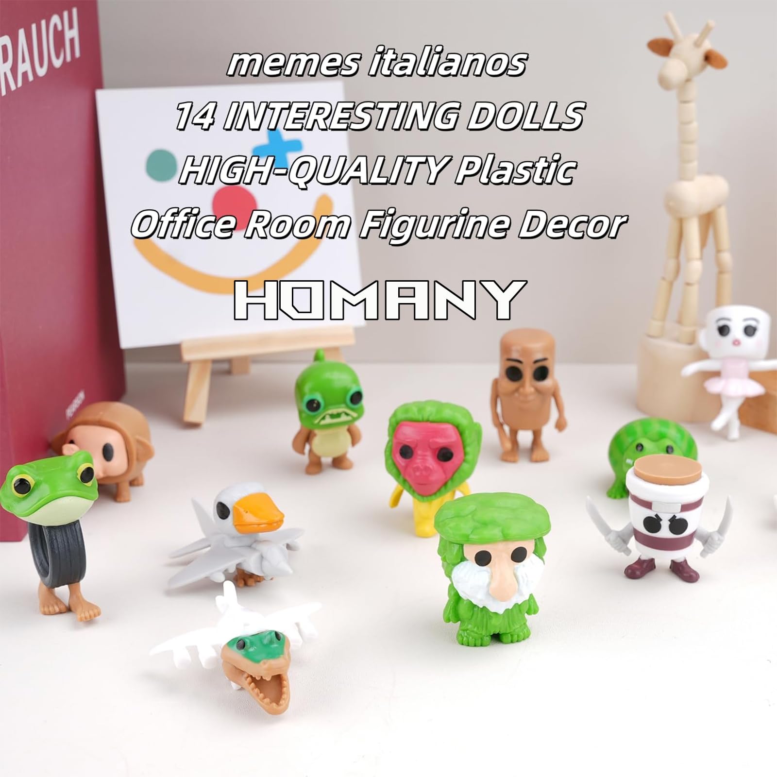 Amazon.co.jp: HOMANY イタリアンブレインロット フィギュア トゥン