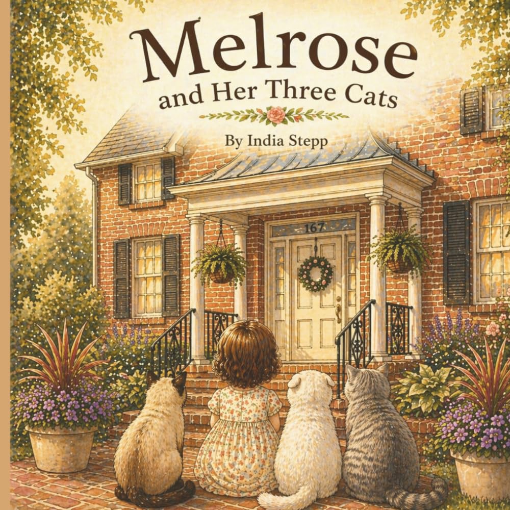 Melrose and Her Three Cats: A Cozy Story About Love, Home, and Little Companions