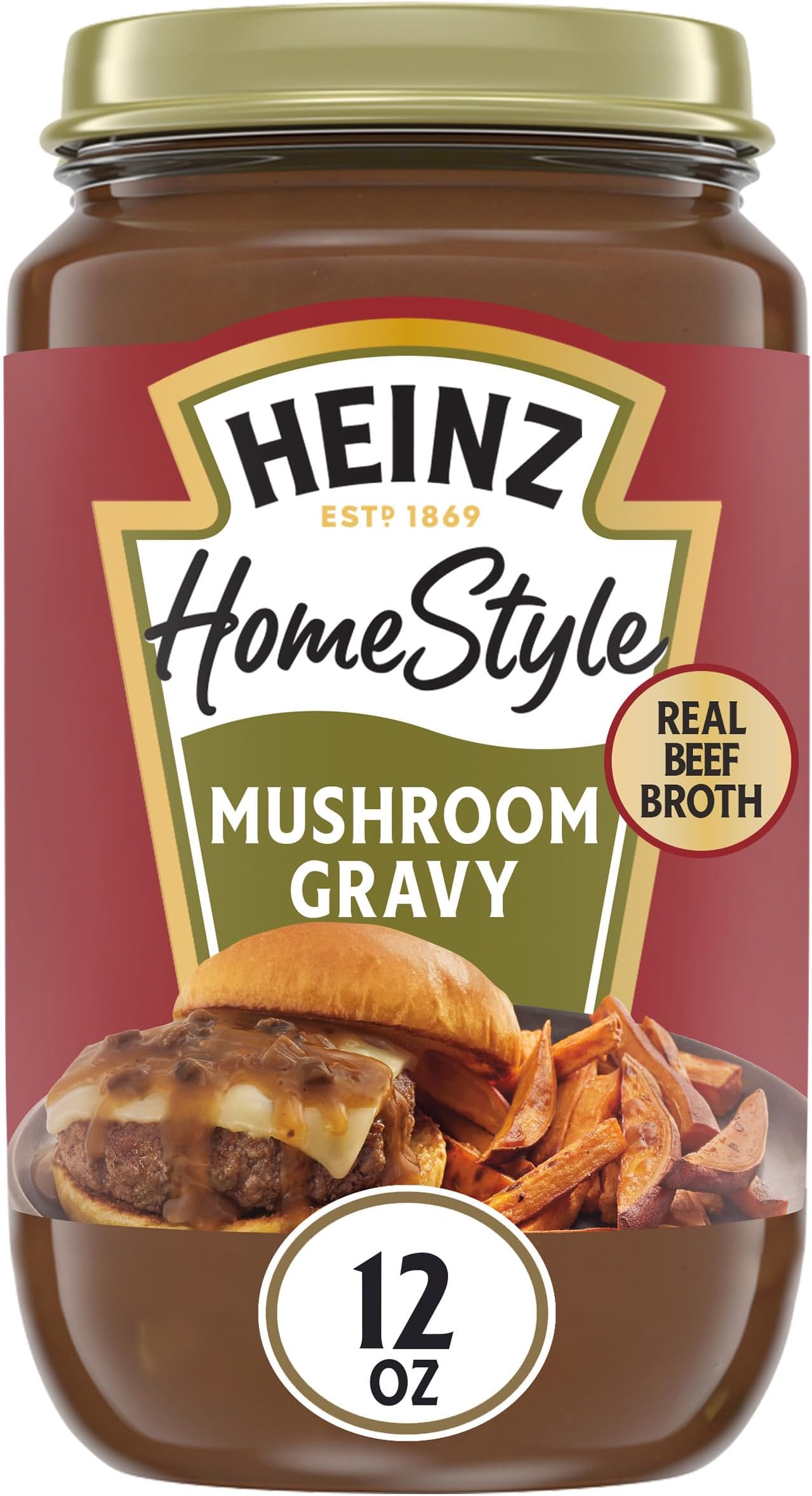 Heinz Homestyle, Mushroom Gravy, 12 oz