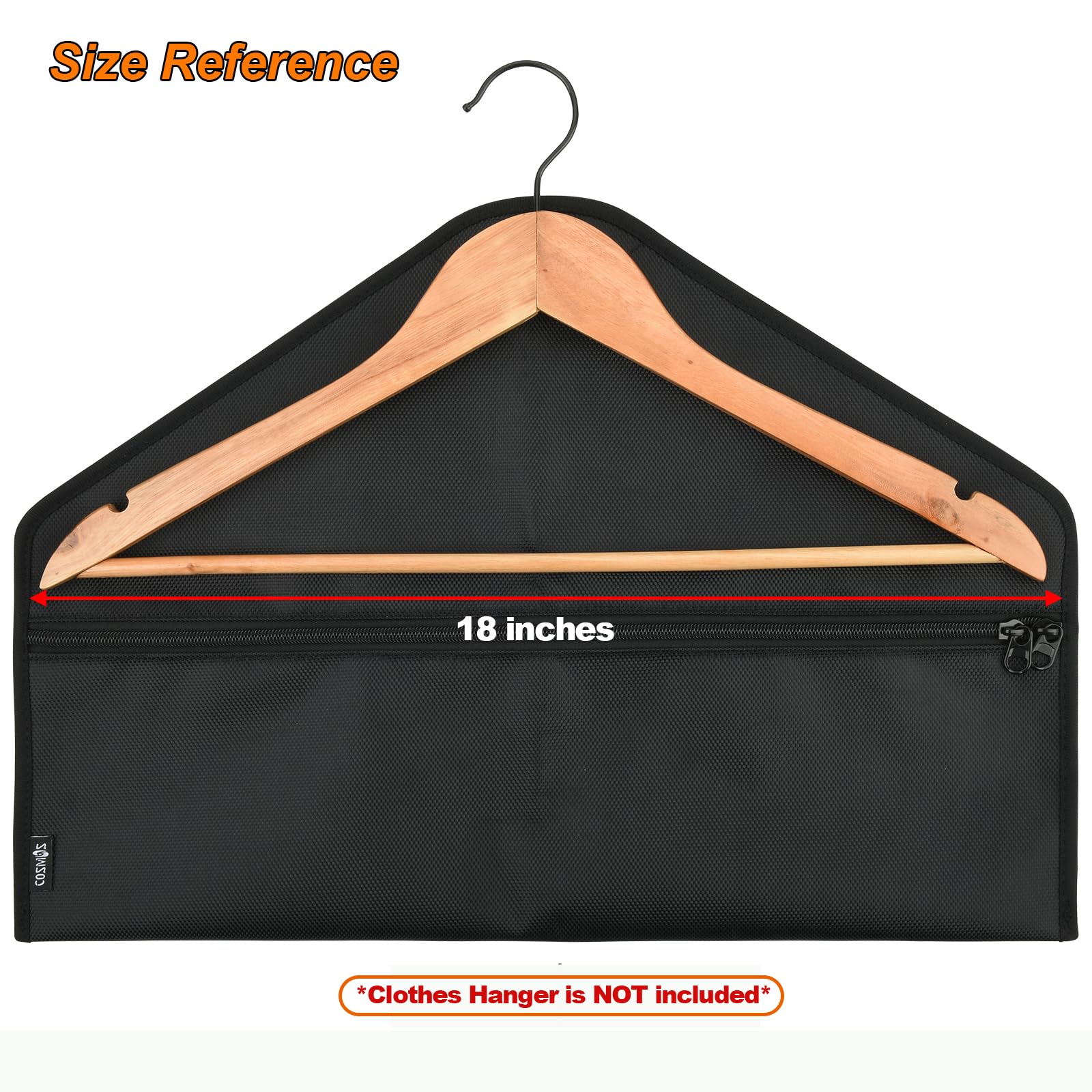 Cosmos Pack of 2 Hanger Diversion Safe Bag | Hidden Pocket Safe