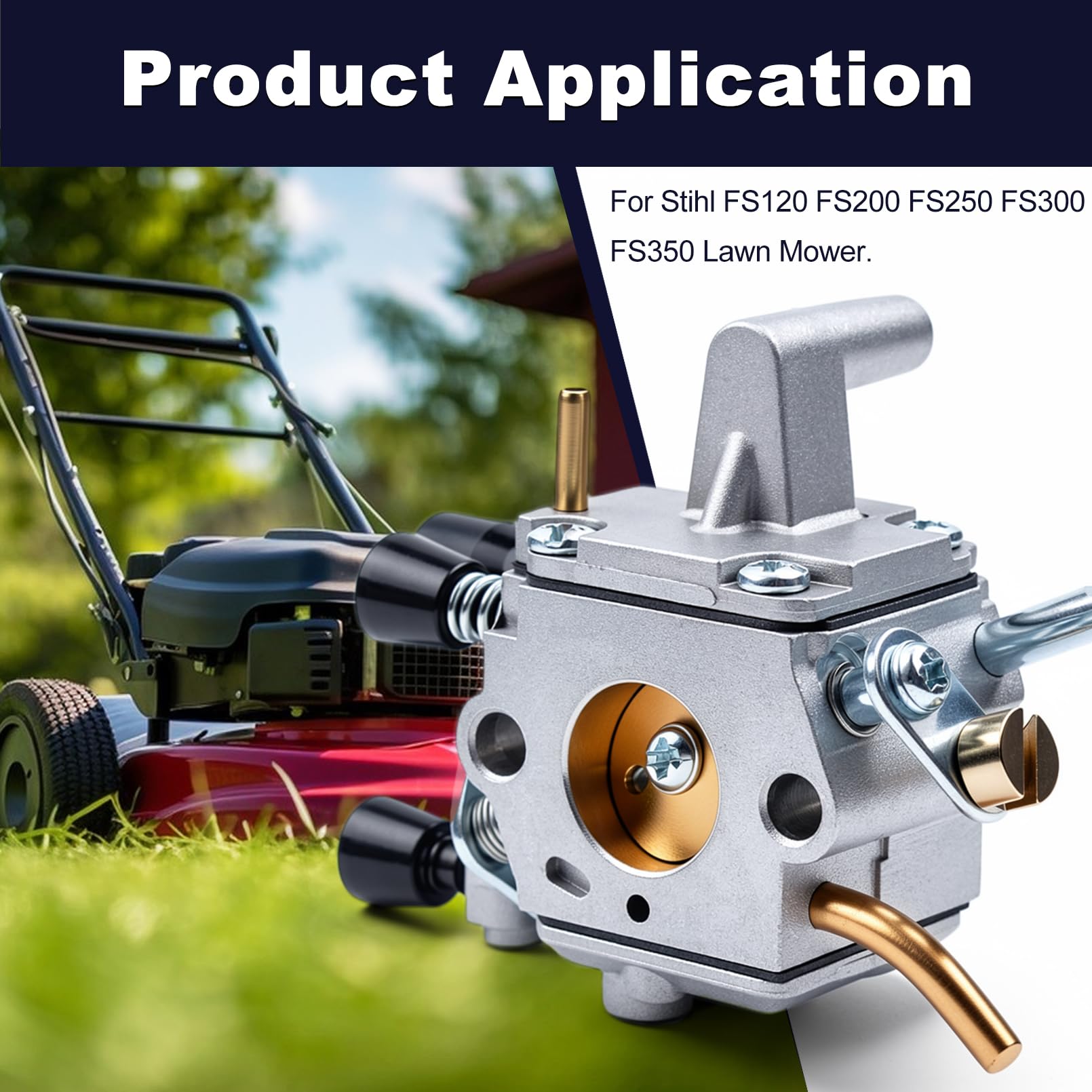 Zestaw cewki zapłonowej gaźnika, do kosiarki Stihl Fs120, Fs200, Fs250, Fs300, Fs350, 4134 120 0603, 41341200604, 41344001301