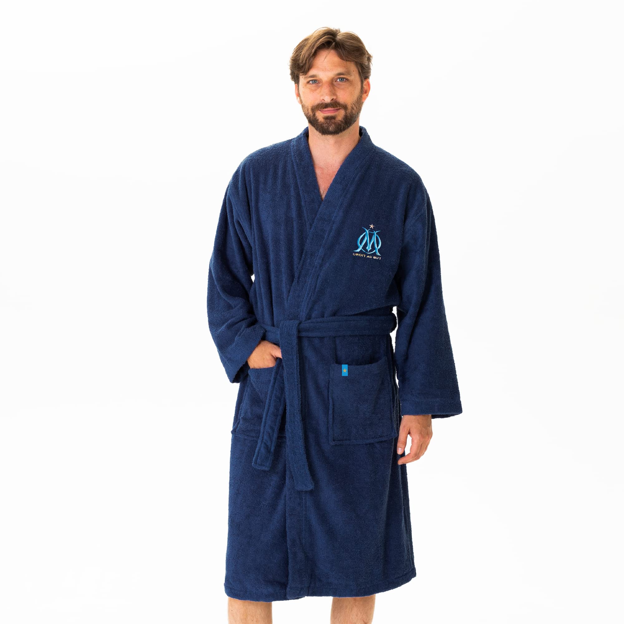 OMYDREAM Ruban Peignoir Homme (lot de 1)