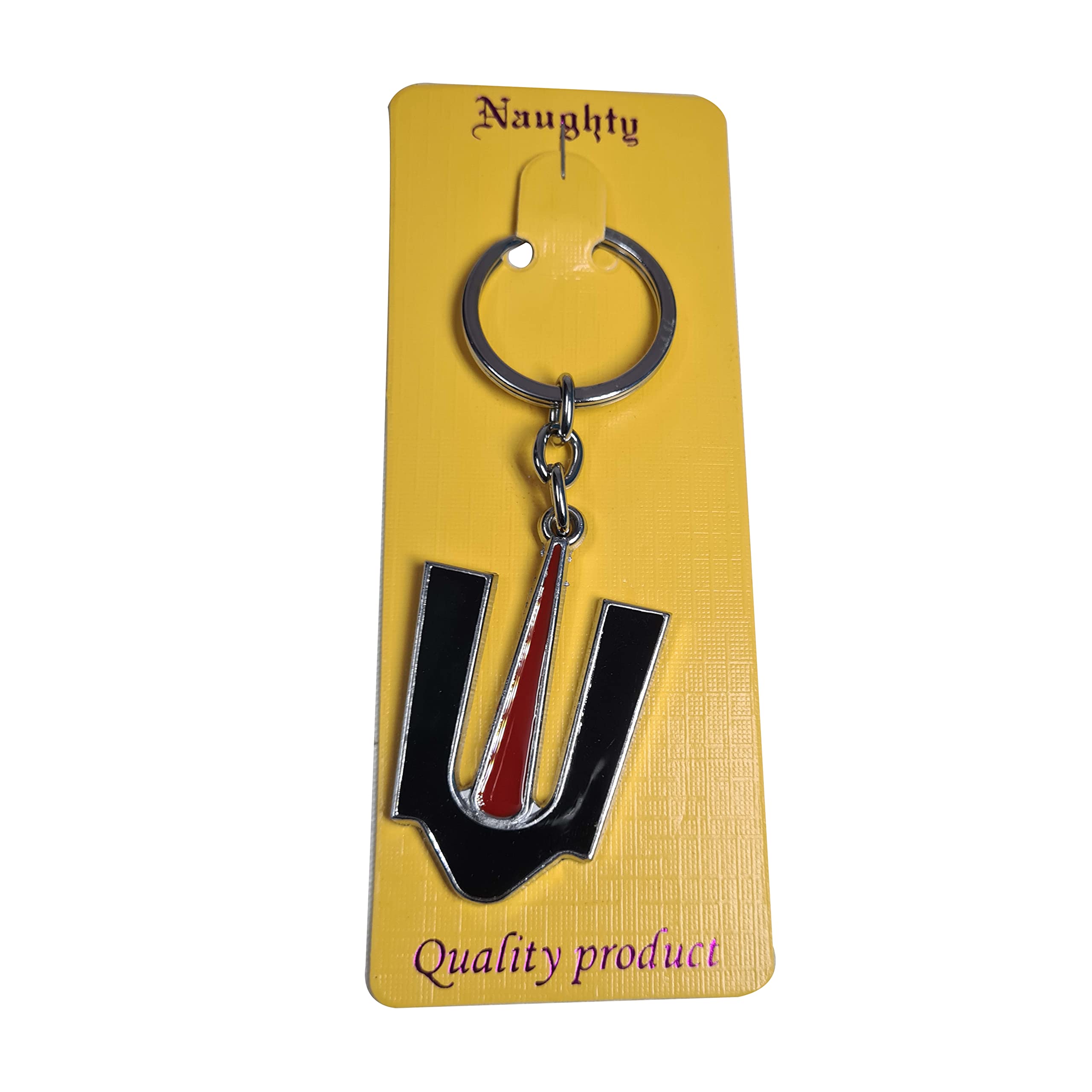 Lord Perumal Namam Of Black and Red Color Combination for Devotee of Lord Perumal, Keep Your Spirtual Energy With You-1 keychain-image-31