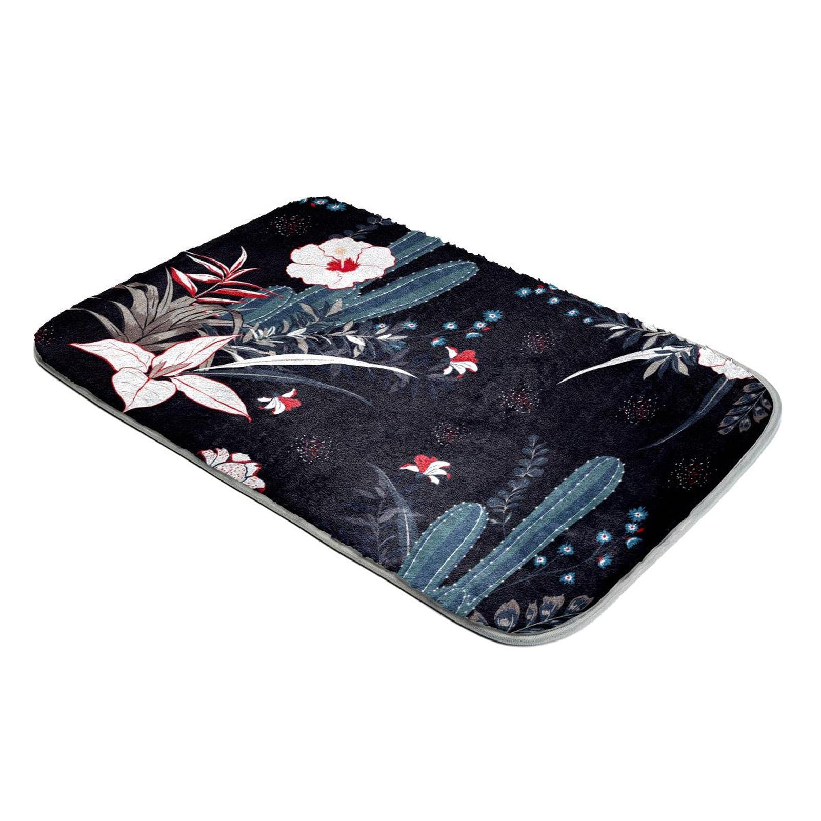 Tapis fausse fourrure doux pour cactus plantes et arbres salon
