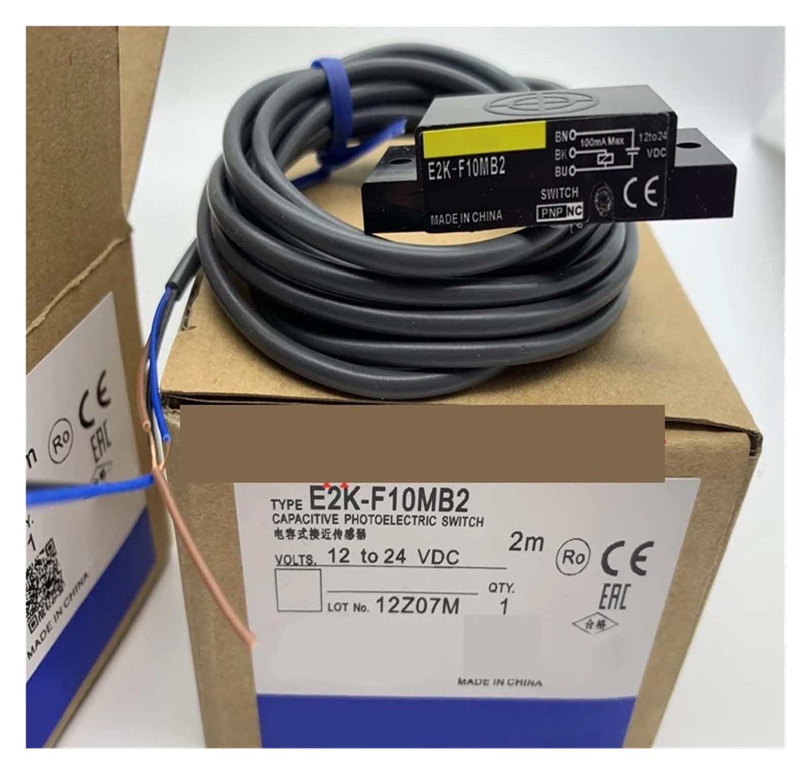 JJKKOZVQF E2K-F10MC2-A E2K-F10MC1-24 Proximity sensor(E2K-F10MC2-A)