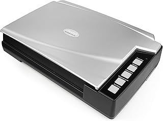 Plustek OpticBook A300 Plus Flatbed scanner 600 x 600 DPI A3 Black, Silver